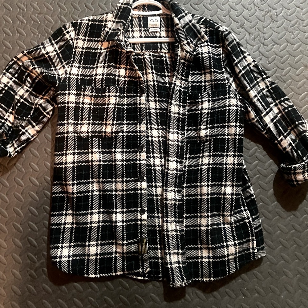 Zara plaid jacket